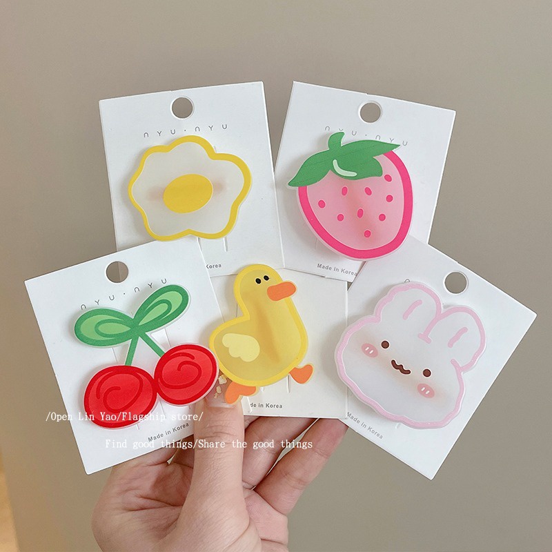 Kẹp Tóc Hoạt Hình Dễ Thương Cho Bé Gái