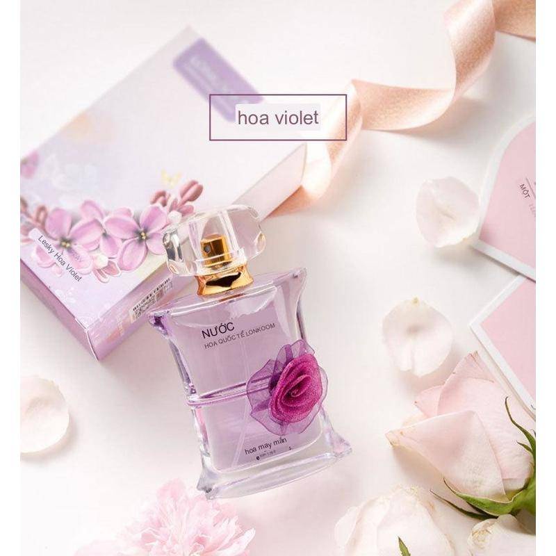 LONKOOM/Nước hoa hoa may mắn/Hương hoa quả/Giữ hương tươi tự nhiên/Nước hoa nhẹ cho phụ nữ/Quà tặng