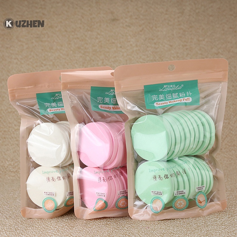 Set 20 Bông Rửa Mặt Mềm Mại Tự Nhiên Thương Hiệu kuzhen Mới
 Hot