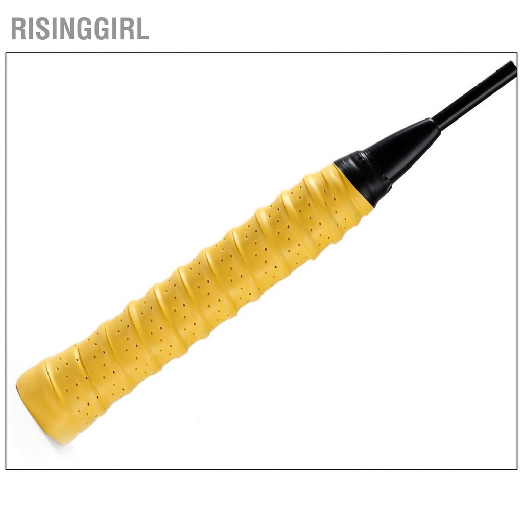 RisingGirl Vợt cầu lông Đai thấm mồ hôi Thoáng khí Keel Grip Keo dán tay cho thể dục thao