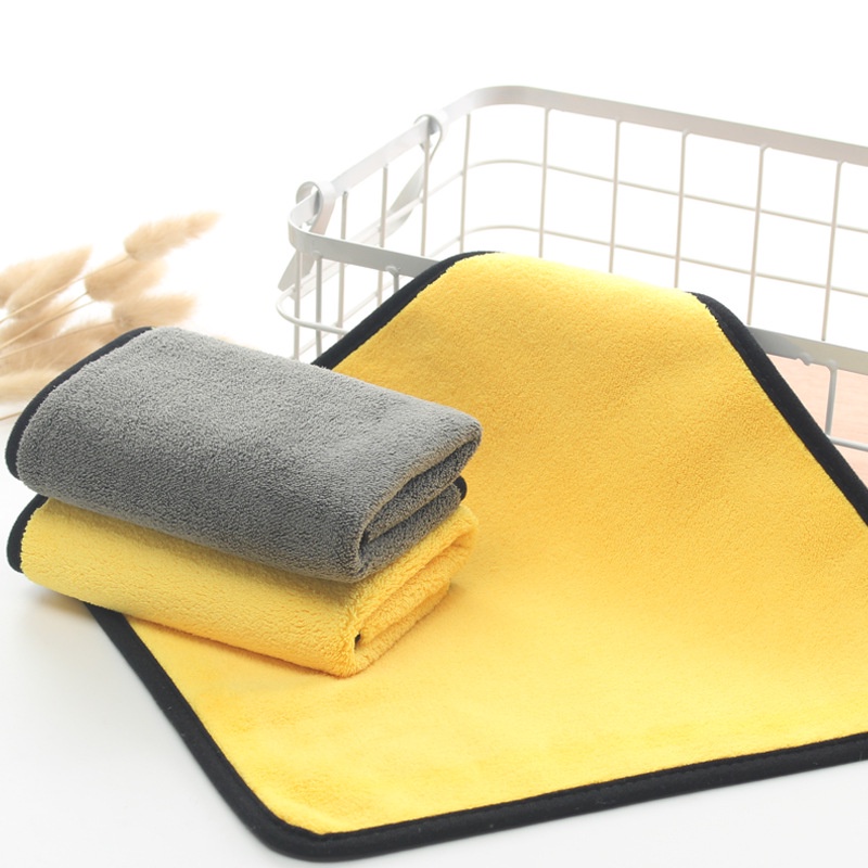 Khăn lau xe microfiber 3m cao cấp không rụng lông, khăn lao ô tô, xe hơi, xe máy chuyên dụng siêu thấm cao cấp