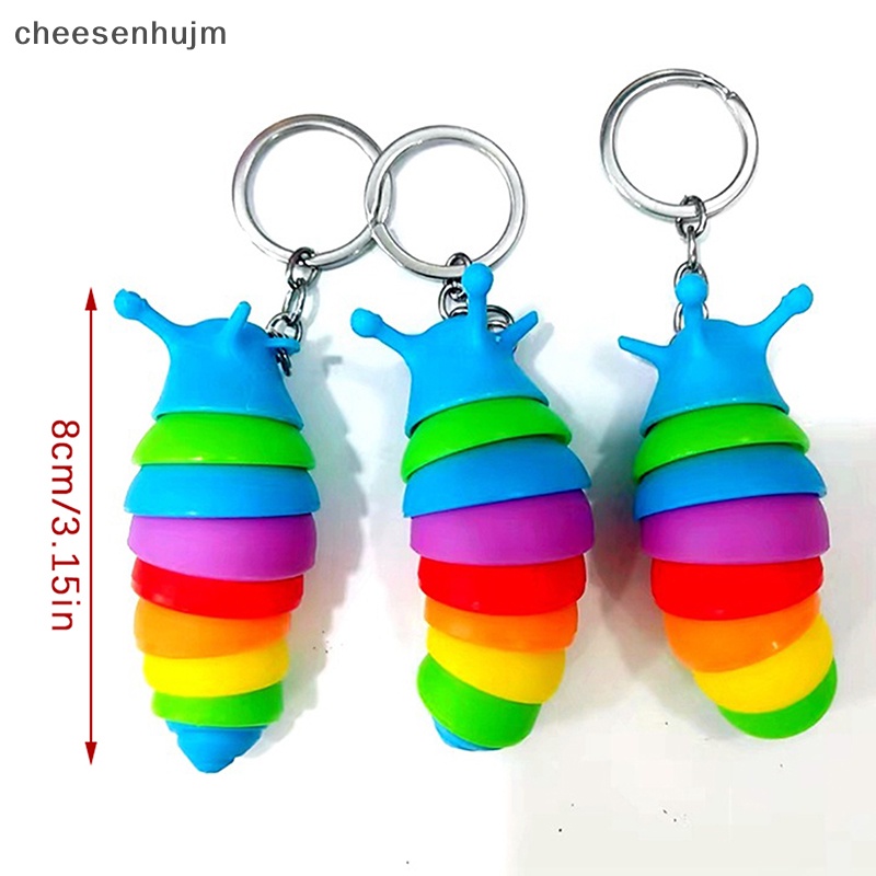 Móc Khóa Hình Con Sâu Sáng Tạo Cho Người Lớn Và Trẻ Em