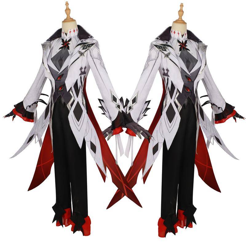 Genshin impact bộ cosplay arlecchino the knave fatui harbingers mới