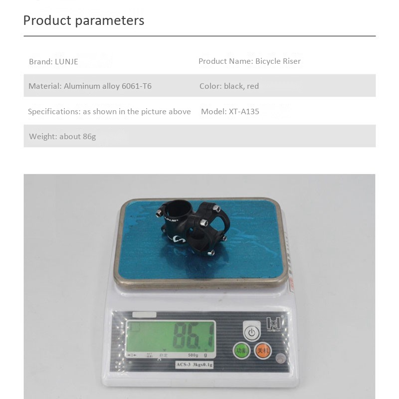 Pô Tăng Ngắn Gắn Ghi Đông Xe Đạp Leo Núi MTB BMX