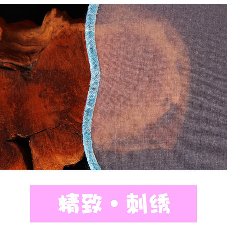 Quạt Cầm Tay Thêu Họa Tiết Xinh Xắn Dành Cho Cô Dâu