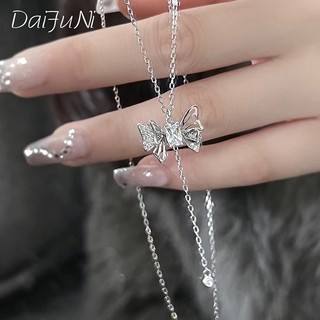 Vòng cổ Mặt Bướm Đính Đá Pha Lê
