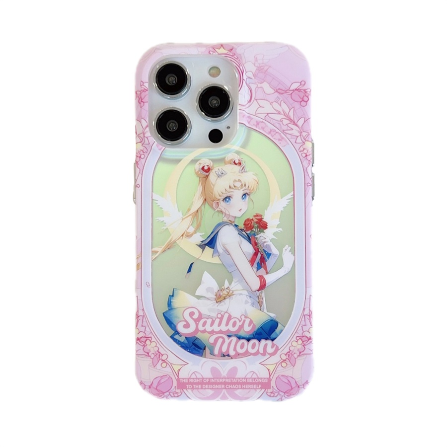 Ốp Điện Thoại Cứng Hình Thủy Thủ Mặt Trăng Cho iphone 15 pro max iphone 14 pro max iphone 13 pro max iphone 12 pro max iphone 11