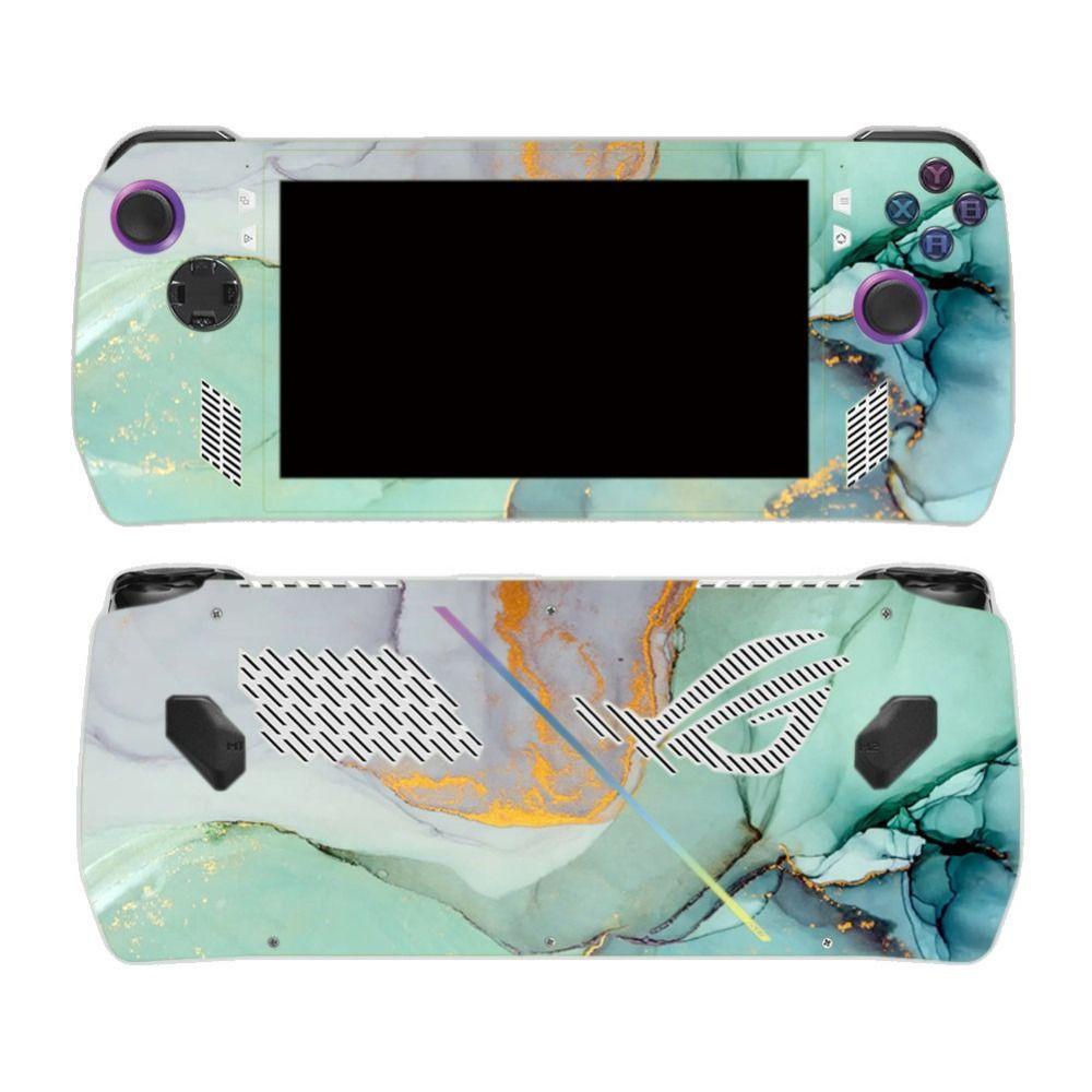 Đề can trò chơi pearlvn, miếng dán gamepad chống trượt nắp bảo vệ, nắp đậy bộ điều khiển trò chơi bọc đầy đủ tùy chỉnh bền cho trò chơi rog ally