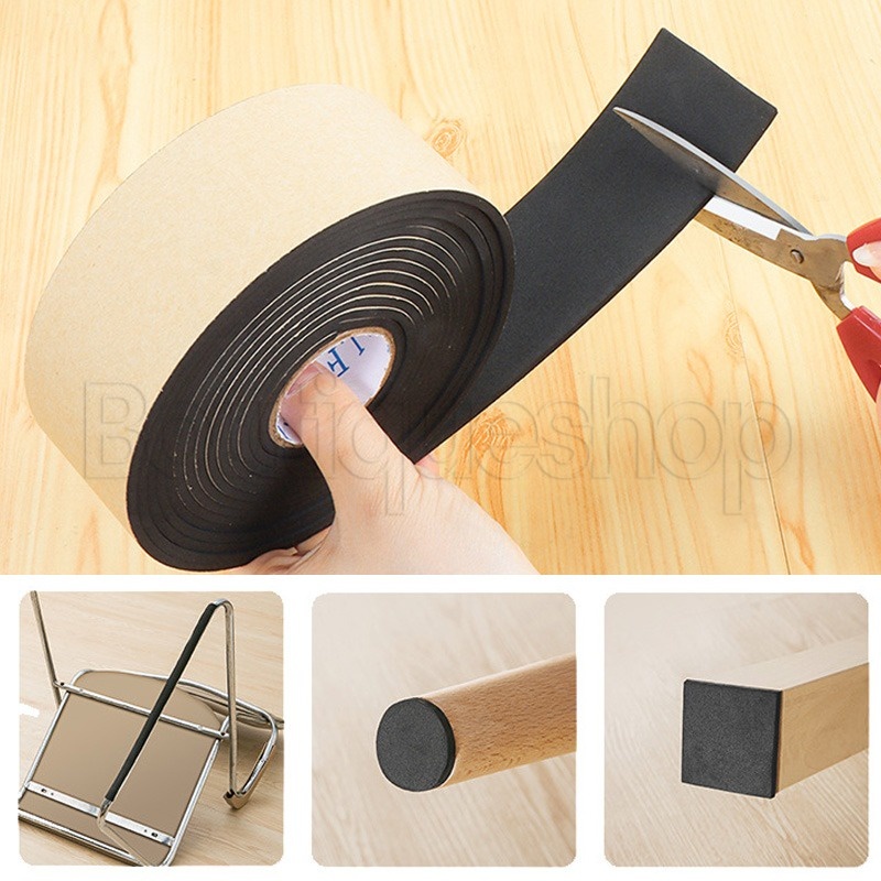 Cuộn Băng Keo Dán Chân Bàn Ghế Sofa / Đồ Nội Thất Chống Trượt / Trầy Xước / Sàn Nhà Dài 5M