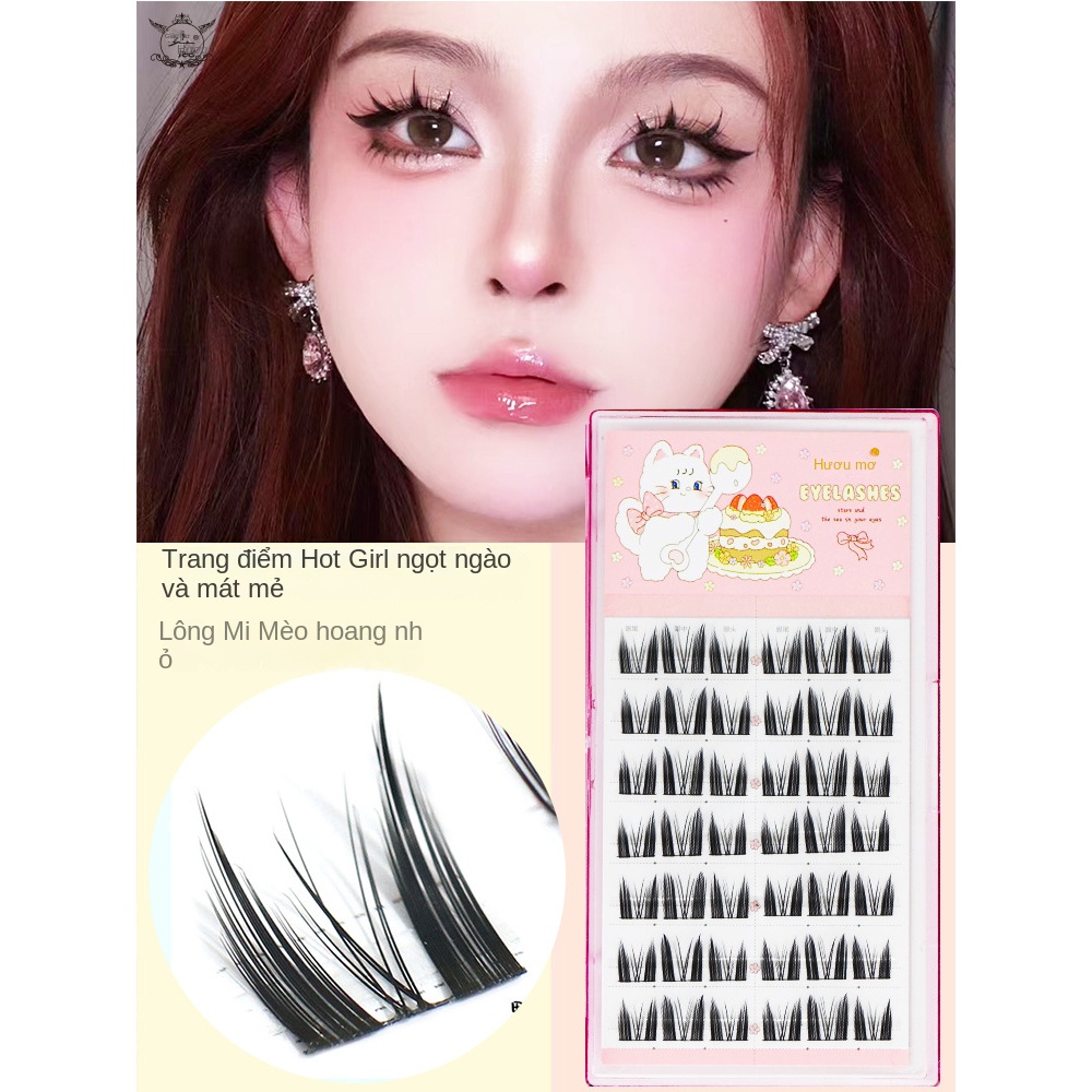Lông Mi Giả Tai Mèo Siêu Mịn Tự Nhiên Ngọt Ngào