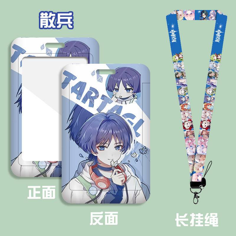 Ví Đựng Thẻ id / Thẻ id Họa Tiết Hoạt Hình anime yuanshen id Cho Học Sinh