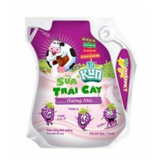 Sữa Kun, susu đủ vị túi 110ml