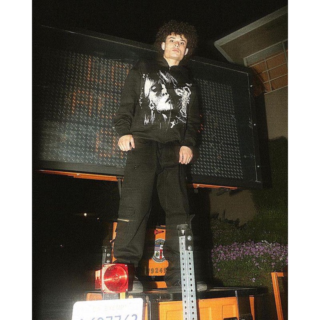 Mới Áo Khoác Hoodie Nỉ Dáng Rộng Màu Đen Có Khóa Kéo In Hình Đầu Chéo Phong Cách Harajuku Đường Phố Mỹ Y2K Punk Nhật Bản Cho Nam