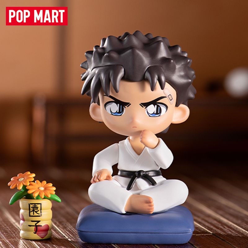 Gô chính hãng popmart thám tử lừng danh conan nhân vật cổ điển hộp mù hình búp bê món quà trang trí