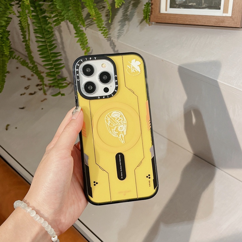 Original casetify eva evangelion test type-01 vỏ nhựa pc cho iphone 11 12 13 14 pro max vỏ