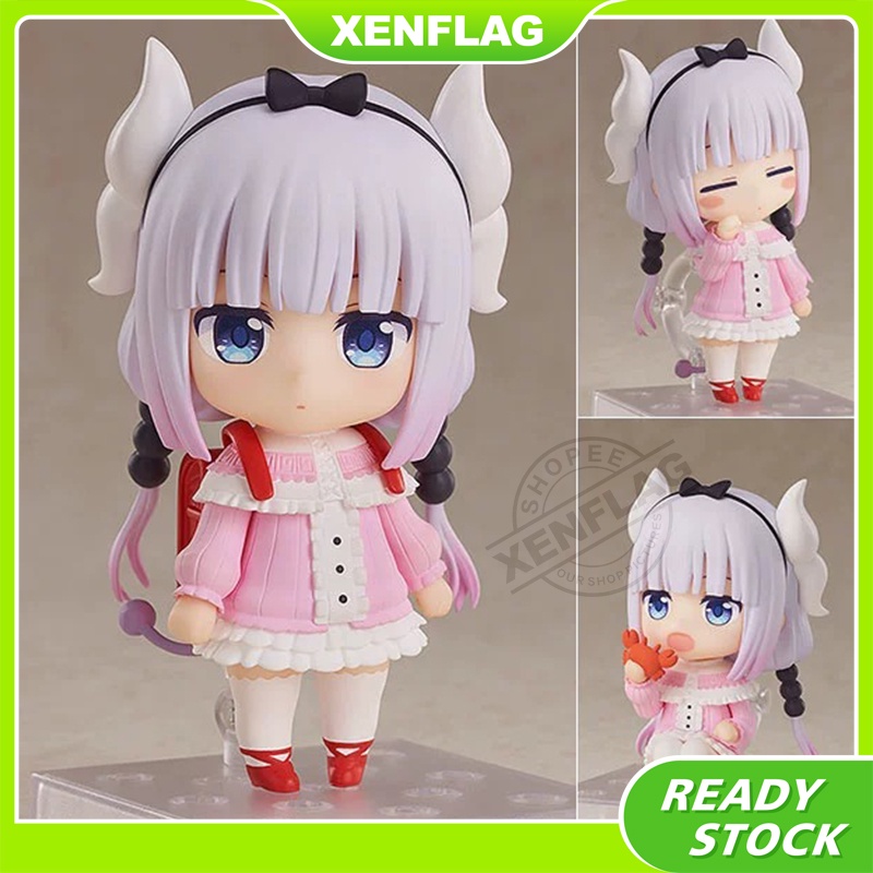 Nendoroid miss kobayashi's dragon maid #1963 Kanna kamui hình pvc bộ sưu tập mô hình quà tặng đồ chơi