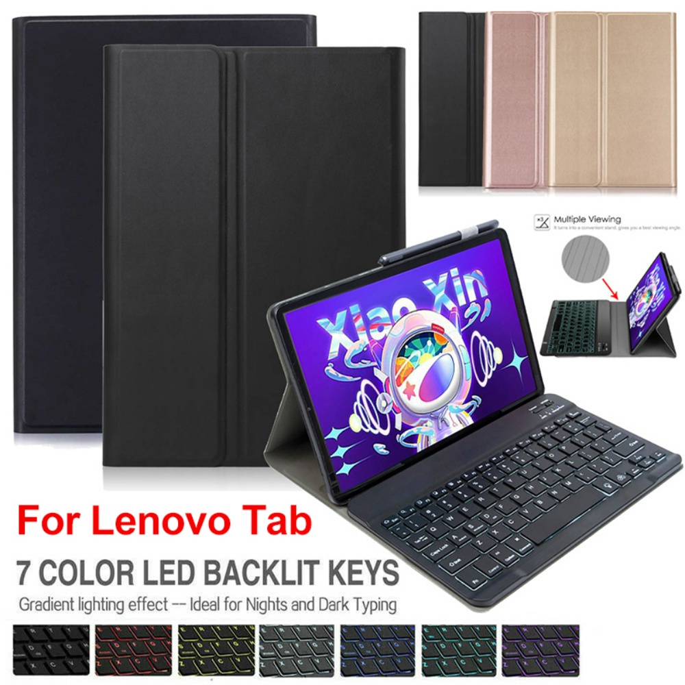 Ốp lưng cho lenovo tab xiaoxin pad 2022 p11 plus 11 pro 11.5 tab j606 j607 j616 j706 j716 k11 m10 plus có bàn phím