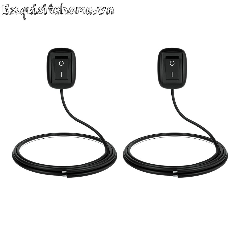 Công tắc ô tô đa năng với cáp công tắc nút ô tô 60cm / 100cm cho đèn lái xe sương mù