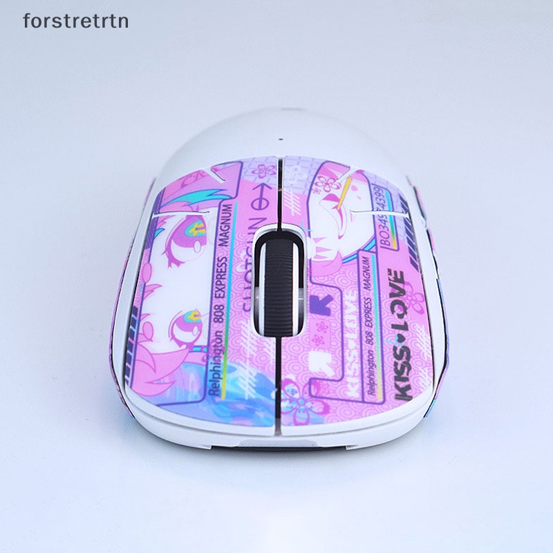 Forstretrtn mouse grip tape skate handmade sticker non slip non sweat for g pro x superlight wireless mouse cleanable en