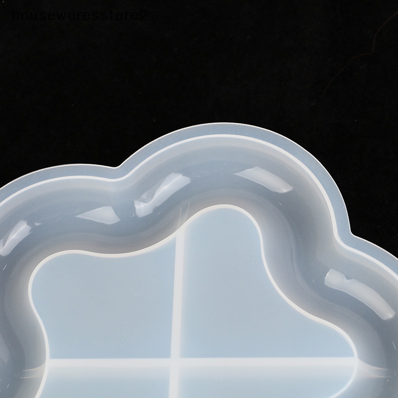 Khay đĩa thạch cao khuôn silicone tự làm trái tim mèo hình dạng hoa hộp lưu trữ đồ trang sức khuôn epoxy thủ công làm khuôn trang trí nội thất boutique