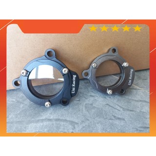 Nắp nhớt trong suốt cho ex150 ex155 nhôm cnc