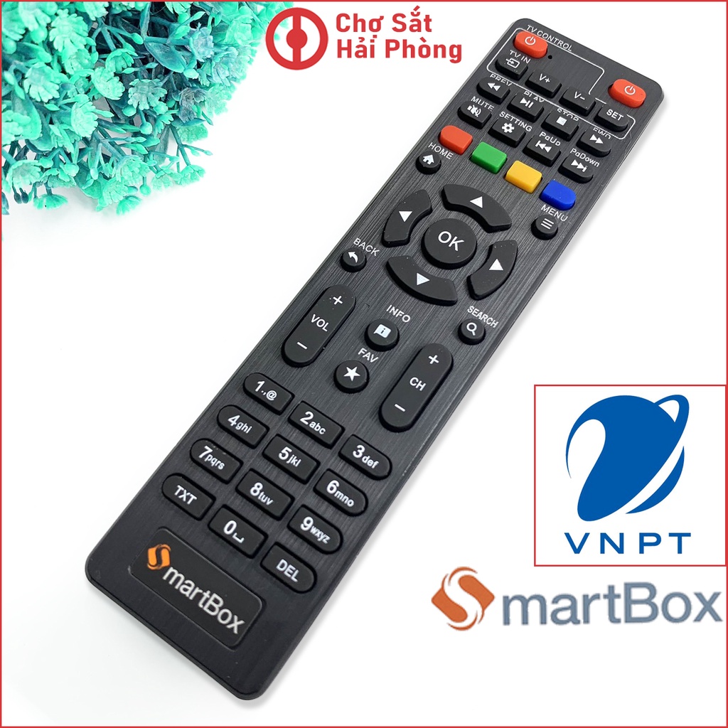 Điều Khiển Đầu SMART BOX VNTP SMARTBOX Hàng Đẹp Giá Thợ Chất Lượng Phím Tốt - Remote VNPT SmartBox