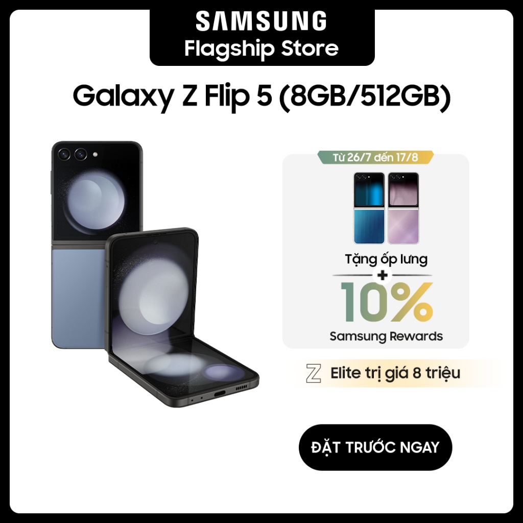 Điện thoại Samsung Galaxy Z Flip 5  - Độc quyền online