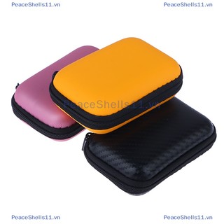 Peaceshells 1 túi đựng máy ảnh đa chức năng túi đựng tai nghe video chống thấm nước kỹ thuật số túi cầm tay eva hộp lưu trữ túi lưu trữ.
