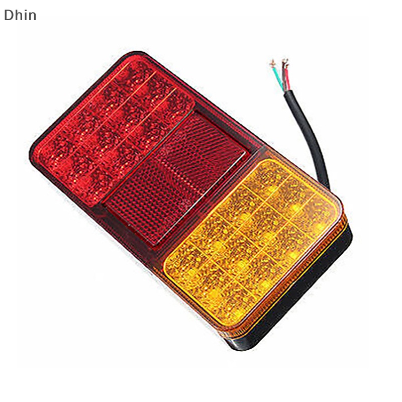 Đèn hậu xe tải ô tô 12v đèn hậu dừng phía sau đèn phanh 24 led chỉ báo chống thấm nước đèn tín hiệu thuyền trailer caravan van xe tải cod