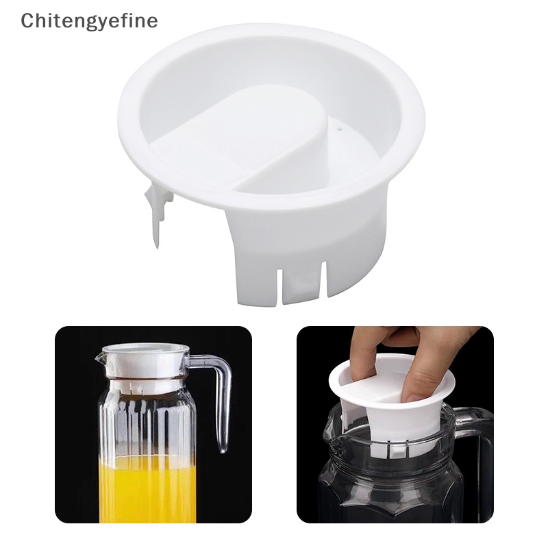 Ctye 1/2 cái nắp đậy bằng thủy tinh nước carafe nắp đậy bằng nhựa nút chặn chống bụi không bắn tung tóe chai phích cắm chống rò rỉ mũ chống rò rỉ cho bình bistro tốt