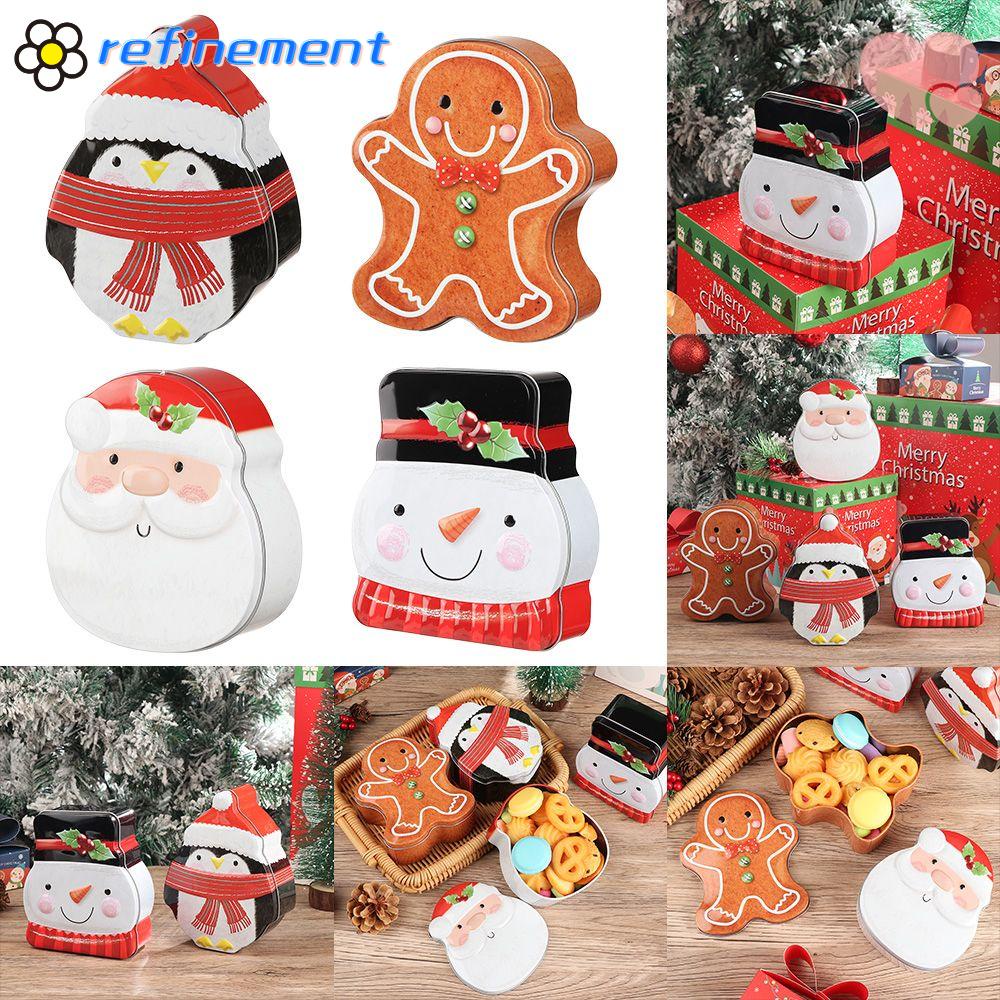 REFINEMENT Hộp Đựng Kẹo Bánh Quy Hình Chim Cánh Cụt / Bánh Gừng / Chim