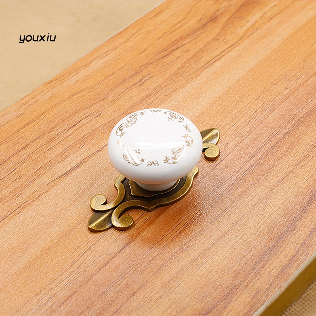 Yi * Tay Nắm Cửa Hình Tròn Bằng Gốm Dày Thoải Mái Cho Nội Thất 10.vn