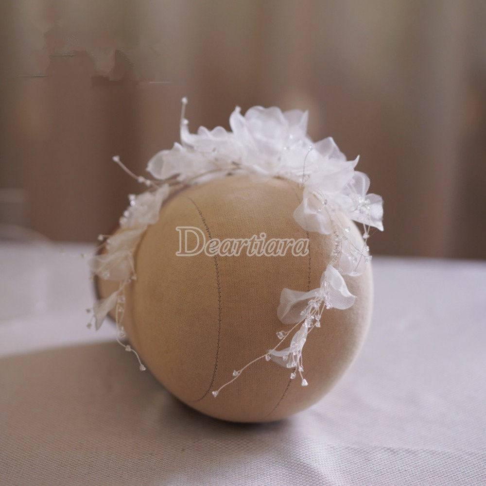 Thời trang hoa pha lê mũ nón chụp ảnh siêu bất tử váy cưới cô dâu váy cưới và phụ kiện trang điểm