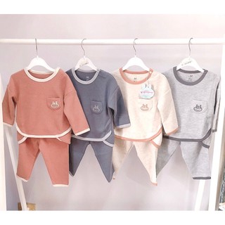 Bộ nỉ Little Love nỉ lông dày dặn cho bé tra bé gái