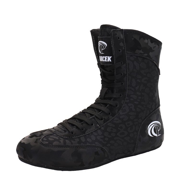 Putage professional competition high-top boxing shoes indoor gym boxing hall fighting fighting children's martial arts