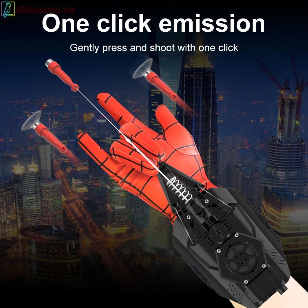 Trình khởi chạy web shooter tự động quà tặng đồ chơi dây trang trí cho sinh nhật giáng sinh