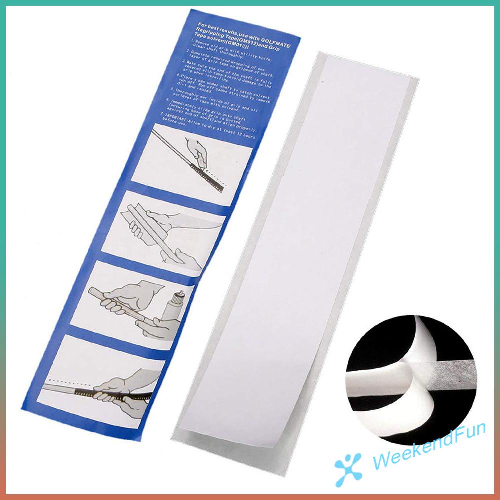 Th★ Golfs grip dismantling assembly set 13 golf grip tape strips golfs grip replacement tool kit cao su vise clamp for golf club regripping