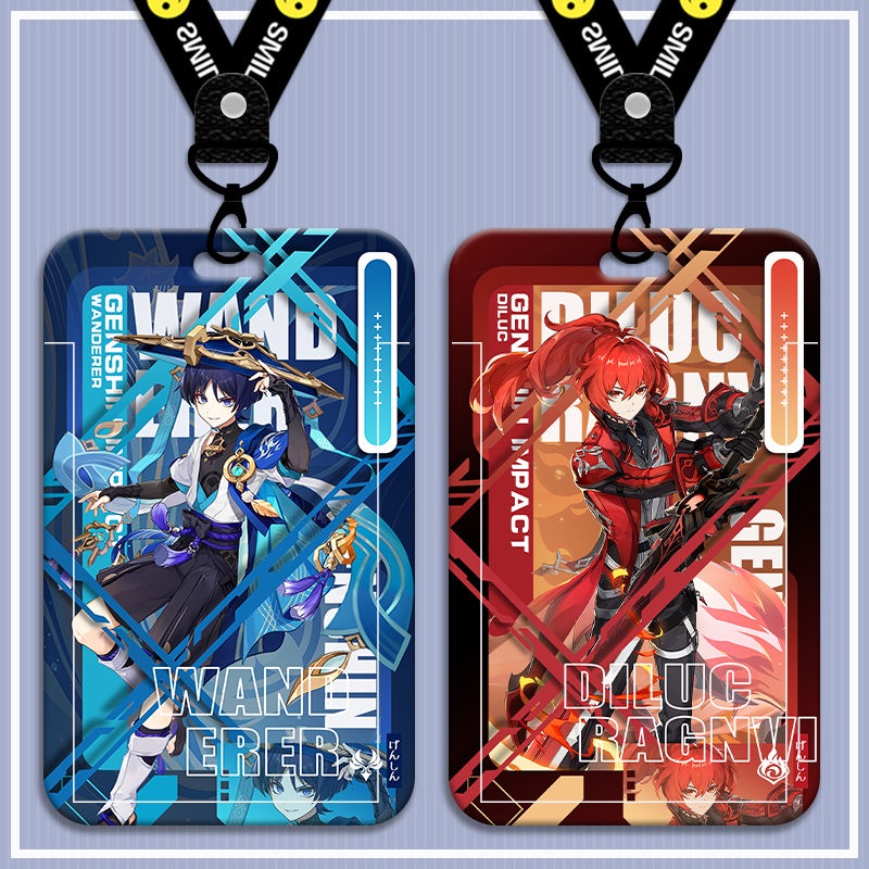 Genshin /  Thẻ xe buýt/Thẻ sinh viên/Thẻ truy cập/Thẻ làm việc/Dây cổ/Thẻ ID