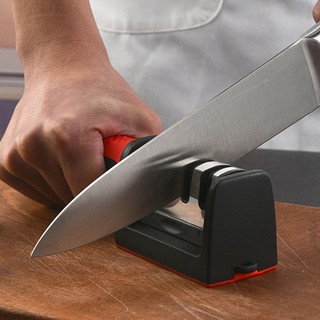 Dụng cụ mài dao, kéo đa năng mài dao cầm tay 3 cấp độ có tay cầm chắc chắn tiện lợi,An Toàn khi Sử Dụng-MCKES