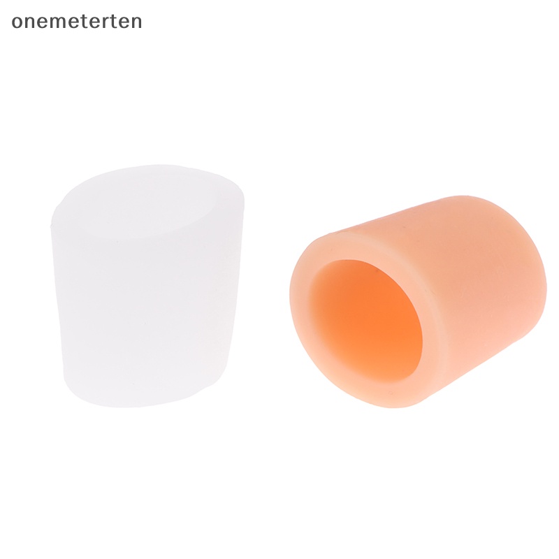 Rten 1 cặp đuôi ngón tay silicone gel bảo vệ ngón chân ống tay áo bắp phồng rộp bunion corrector straightener protector foot care n