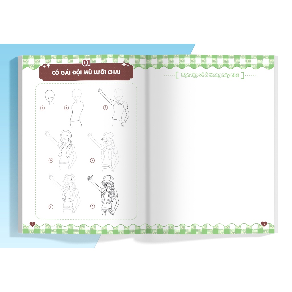 Sách 365 ngày luyện vẽ Nhân Vật Manga - Tập 2