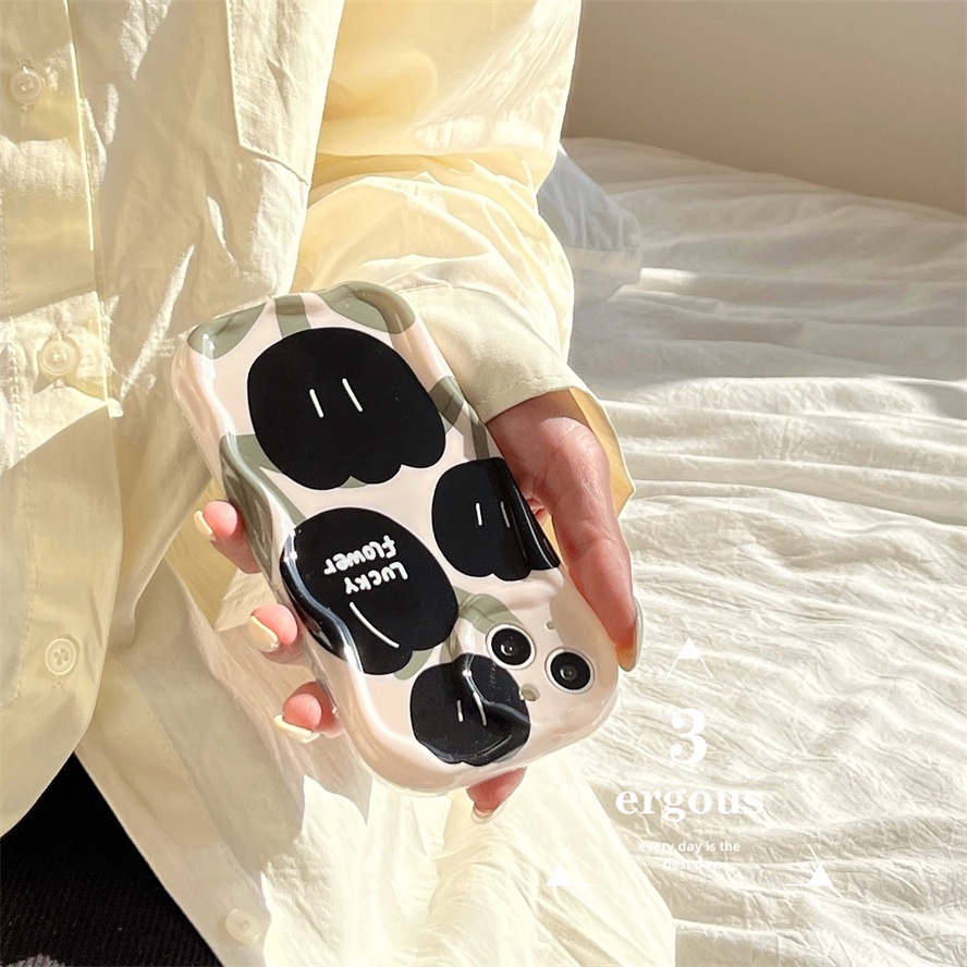 Ốp Điện Thoại TPU Mềm Họa Tiết Hoa Tulip Đơn Giản Cho IPhone 14 13 12 11 Pro Max SE2020 X XR Xs Max 7 8 6 6s Plus