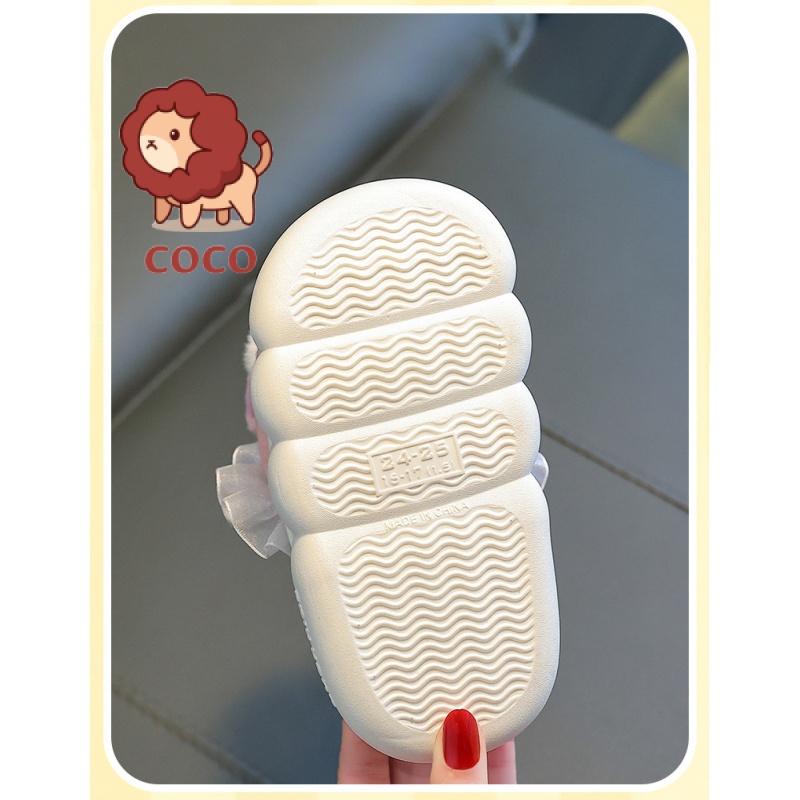 Dép Lanh Đi Trong Nhà Đế Dày Chống Trượt Thoáng Khí Thời Trang Xuân Thu Cho Trẻ Em