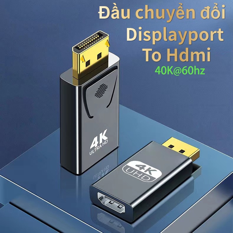 [Gửi trong ngày] HD TV Đầu chuyển đổi Displayport To Hdmi - Hỗ trợ độ phân giải 1080P/60Hz