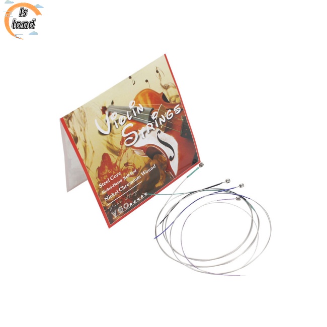 Dây Đàn Violin Bằng Thép Không Gỉ Mạ Niken Thay Thế Tiện Dụng