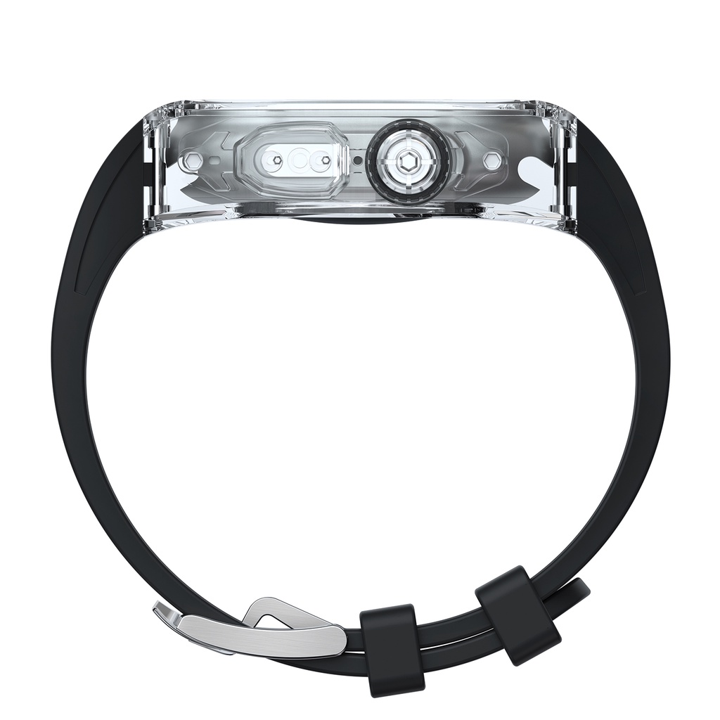 Dây Cao Su Trong Suốt Sang Trọng Cho iWatch Series 8 49mm