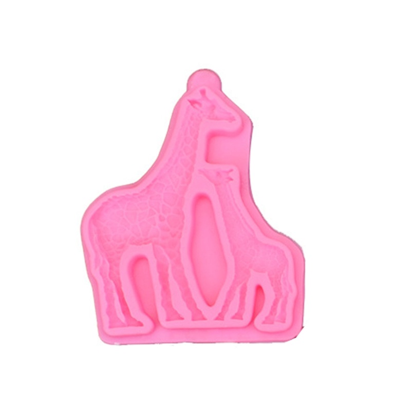 Khuôn Silicon Làm Bánh Hình Động Vật Dễ Thương