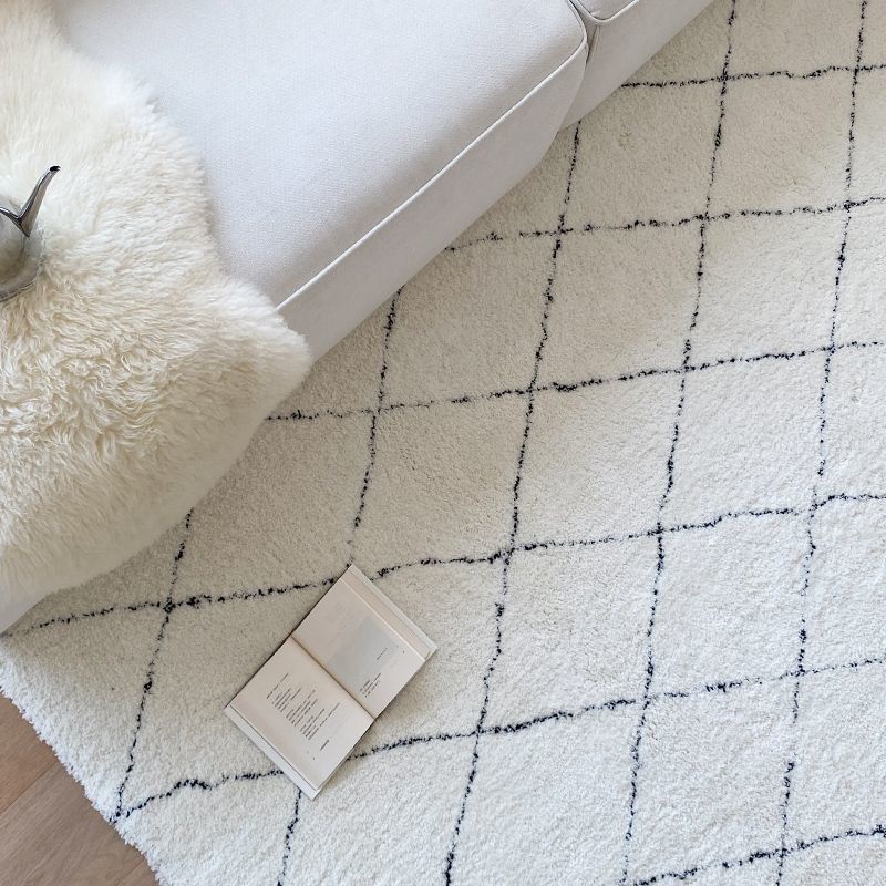 Thảm Trải Sàn Phong Cách Moroccan Nhật Bản Đơn Giản