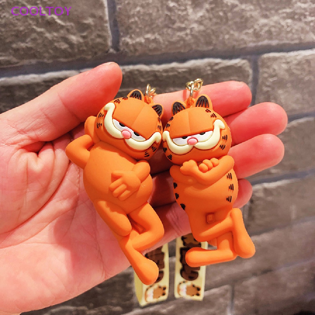Móc Khóa Điện Thoại Hình Mèo Garfield Dễ Thương