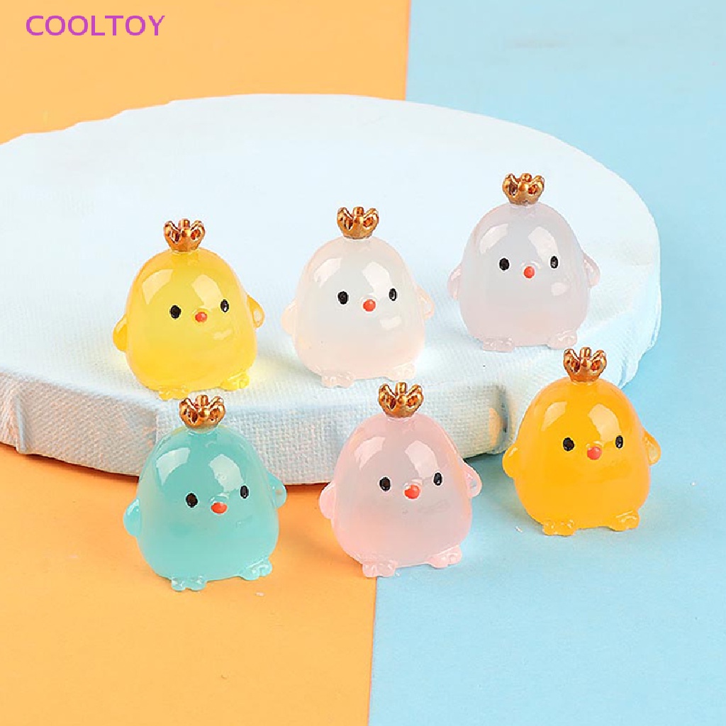 Cooltoy Vương Miện Gà Trống Dạ Quang Trang Trí Phong Cảnh DIY Sáng Tạo Bán Chạy